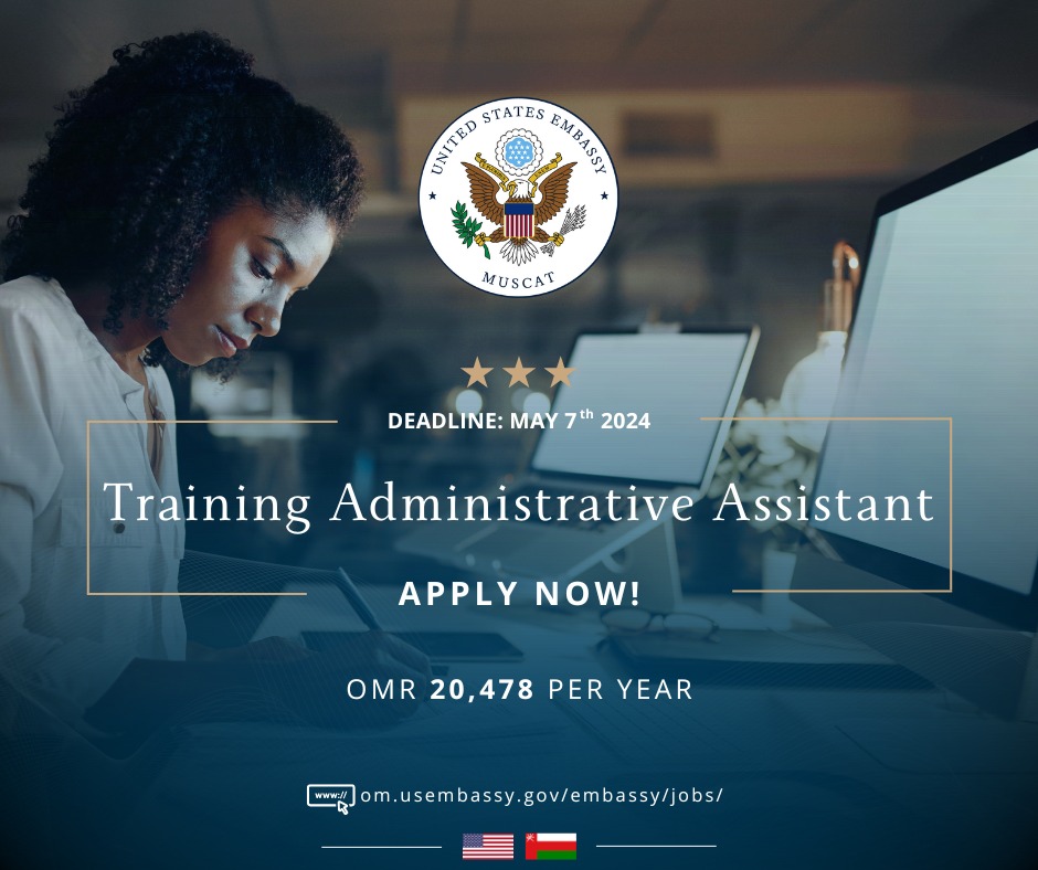We are hiring a Training... - U.S. Embassy Muscat | Facebook