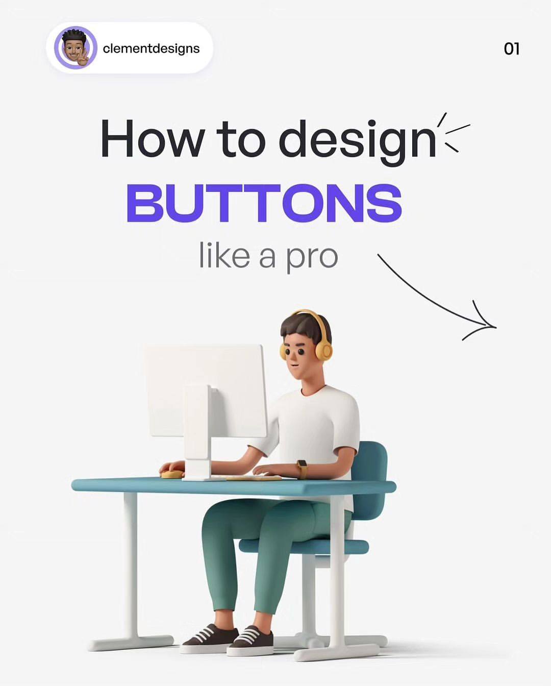 UX & UI DESIGNER COMMUNITY | How to Design Buttons like a Pro by ...