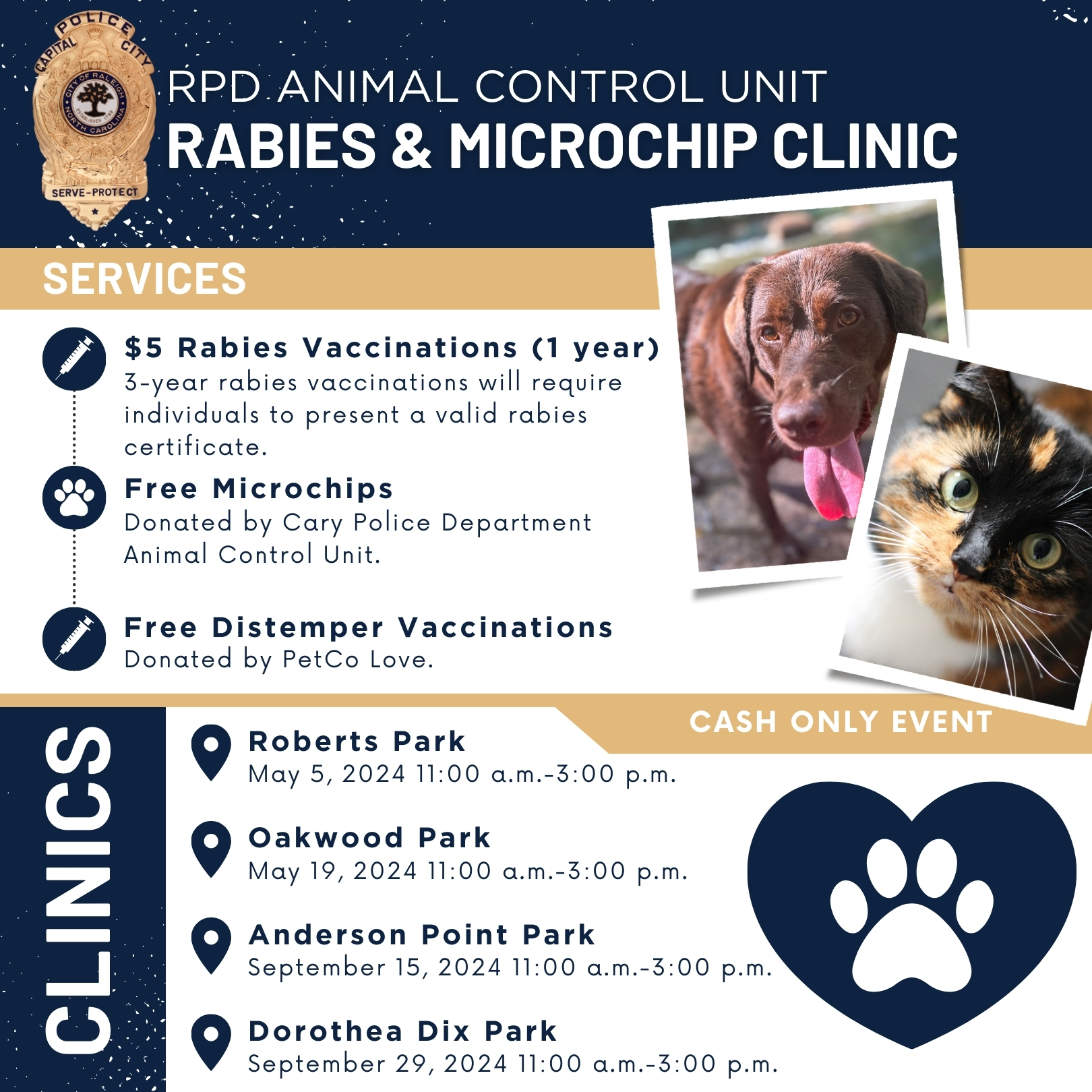 Mark your calendars! 📅 The... - Raleigh Police Department