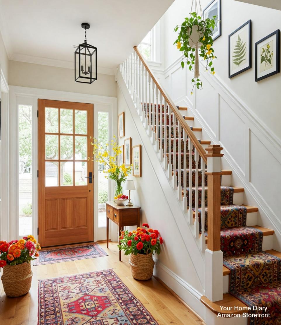 Million - A welcoming foyer with clean lines and thoughtful touches ...