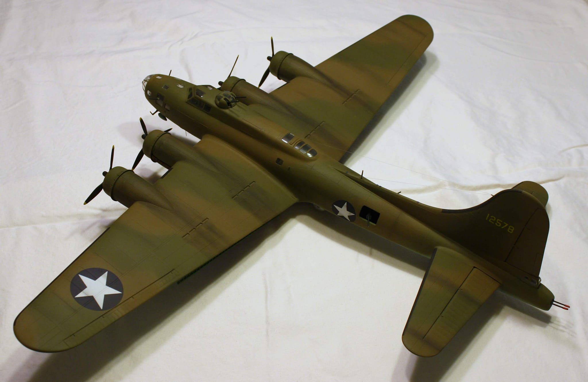 Franklin Mint's rare SB-17G diecast model and B-17 plane experiences