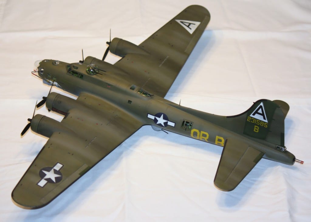 Franklin Mint's rare SB-17G diecast model and B-17 plane experiences