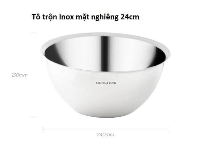 Akiko - 🌻🌻🌻🌻 Tô trộn mặt nghiêng inox Lock&Lock 🌻🌻🌻🌻 ⛅ Tô trộn mặt ...