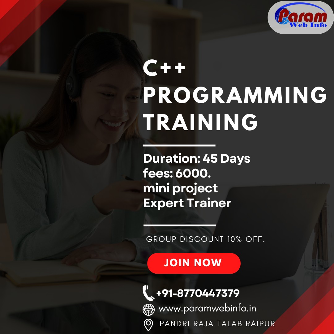 Param Sir - c++ programming language training at 45 days...