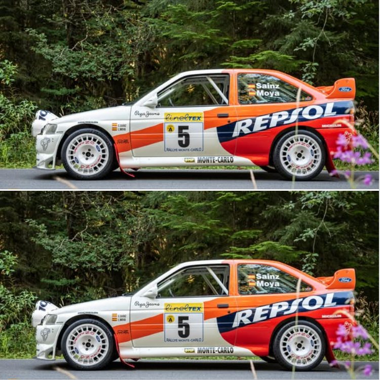 RAC391A FORD ESCORT WRC #5 C.Sainz / L.Moya RAC Rally 1997 (25th