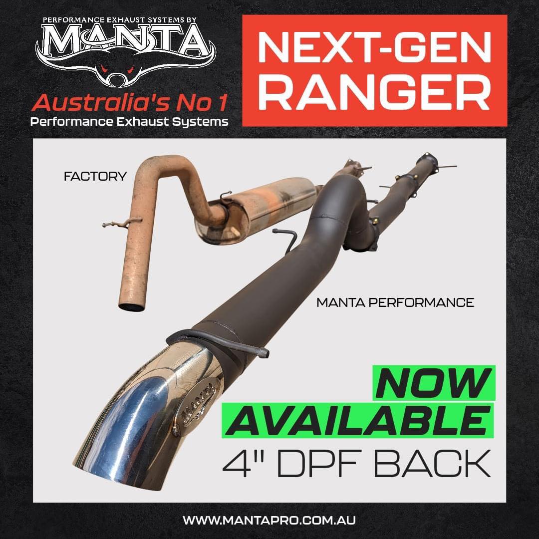 TJP Auto - 🚨 NEW NEXT-GEN RANGER DPF BACK 4-INCH EXHAUST... | Facebook