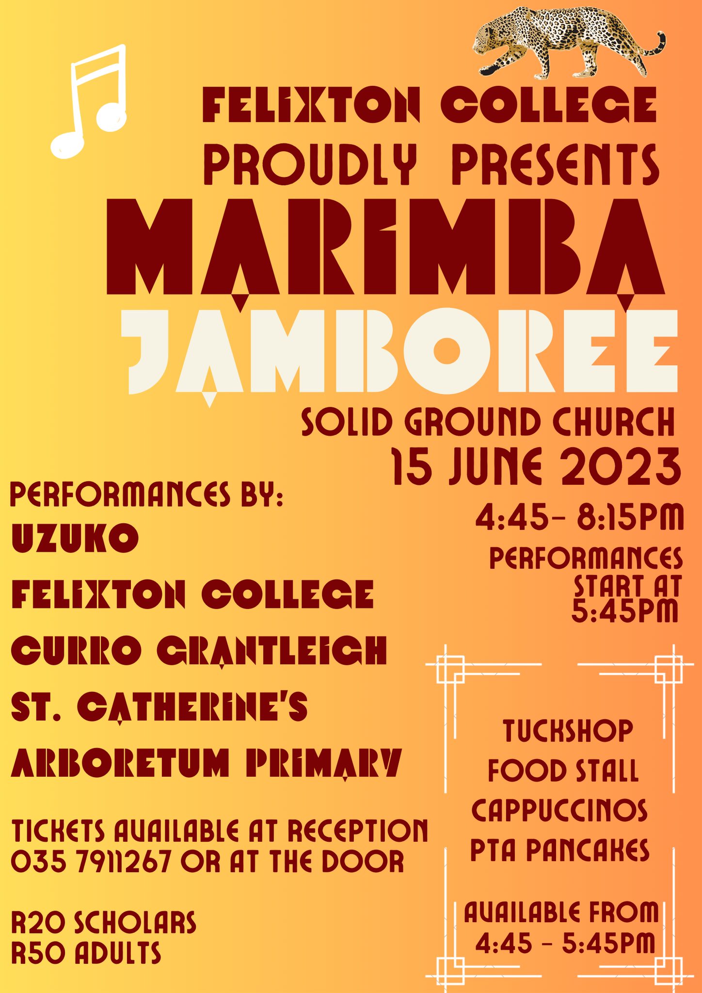 The excitement is mounting as we... - Felixton College