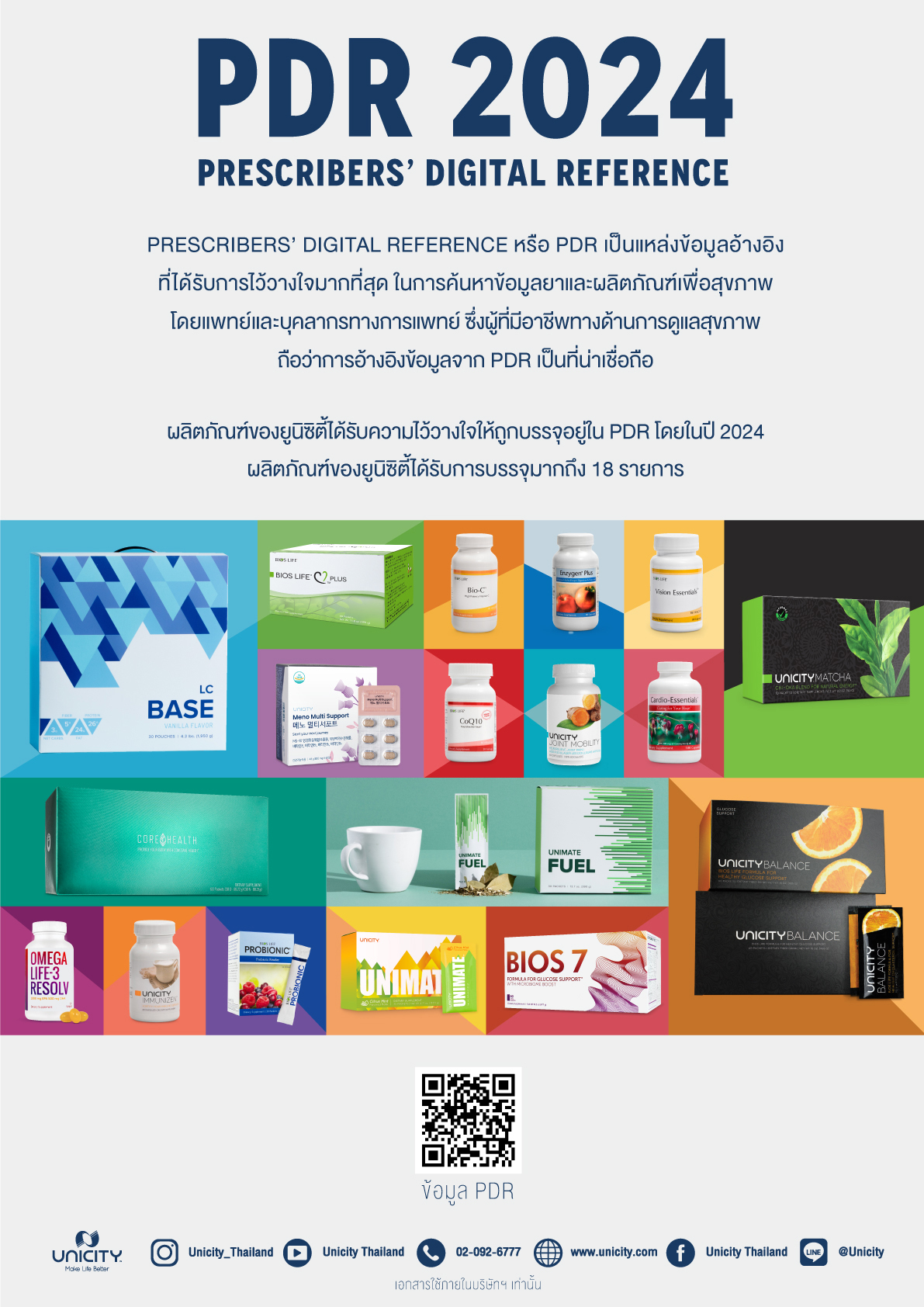 PRESCRIBERS’ DIGITAL REFERENCE หรือ... - Unicity Thailand | Facebook