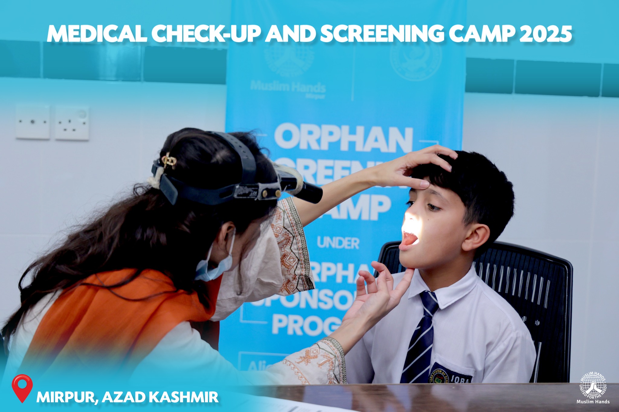 Muslim - Muslim Hands organized a medical check-up and screening camp ...