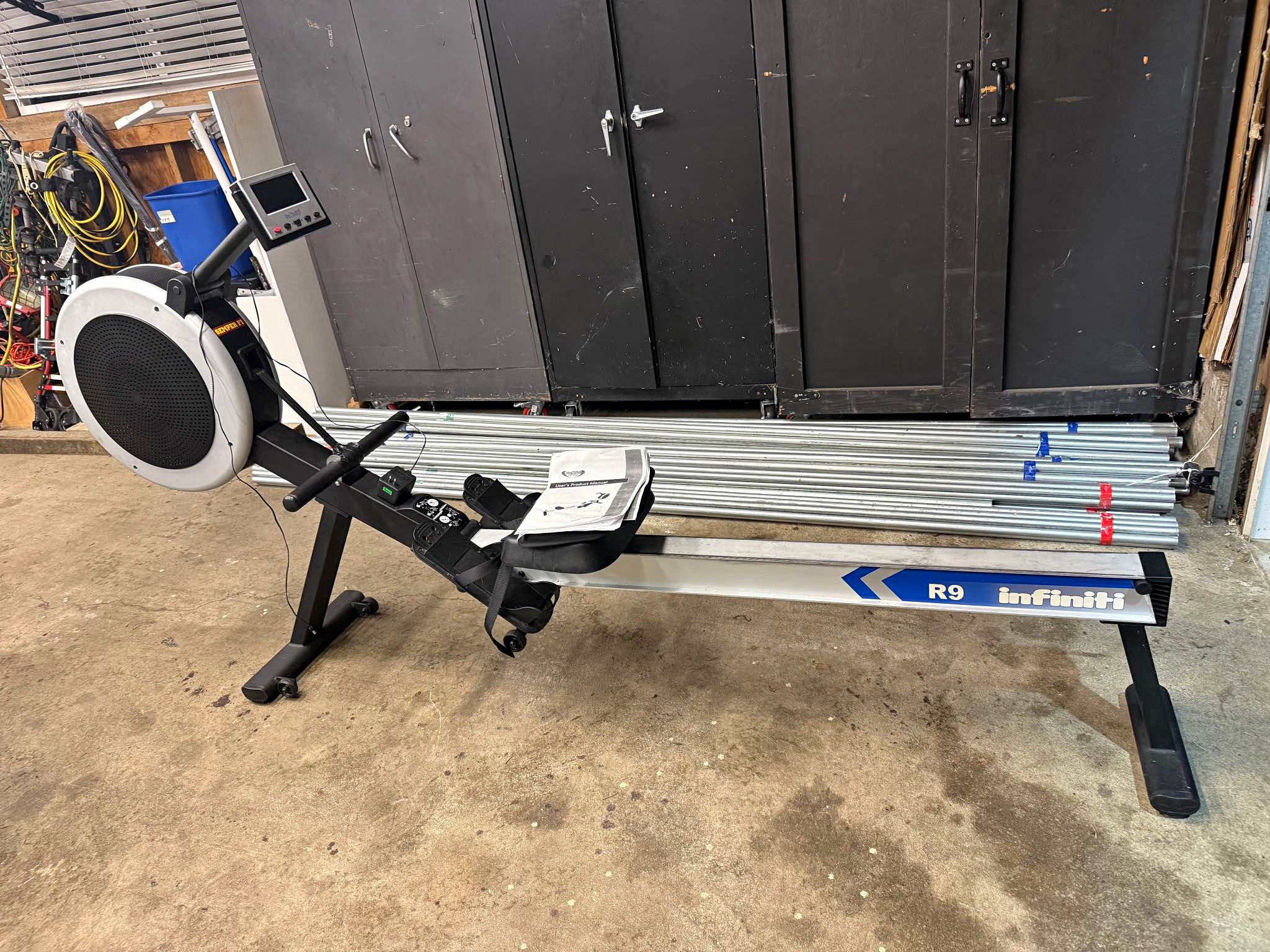 Infinity R9/Lifecore LC R100 magnetic/air rower - Rowing Machines ...