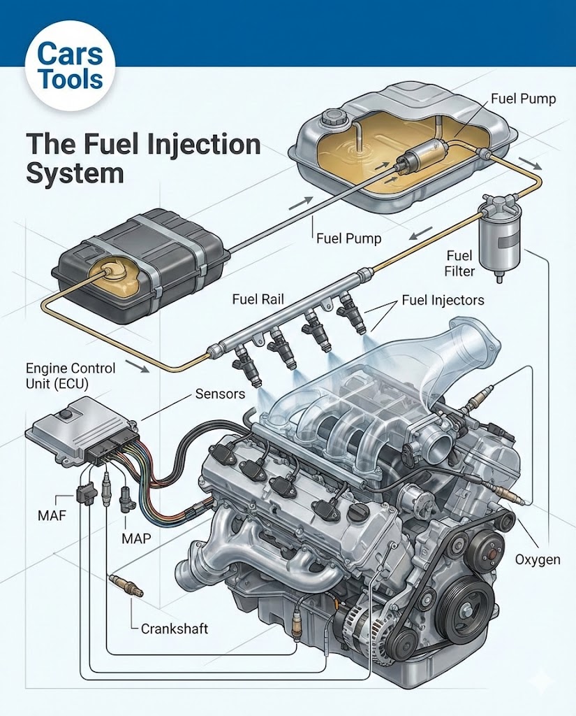 Cars - The Heart of Engine Performance: The Fuel Injection System ⚙️⛽ ...