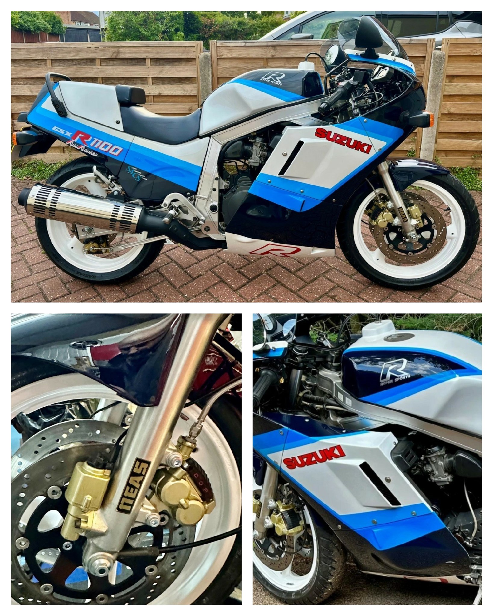 Ad: 1990 Suzuki GSX-R1100 L Slingshot - Big 'Gixxer! On eBay here