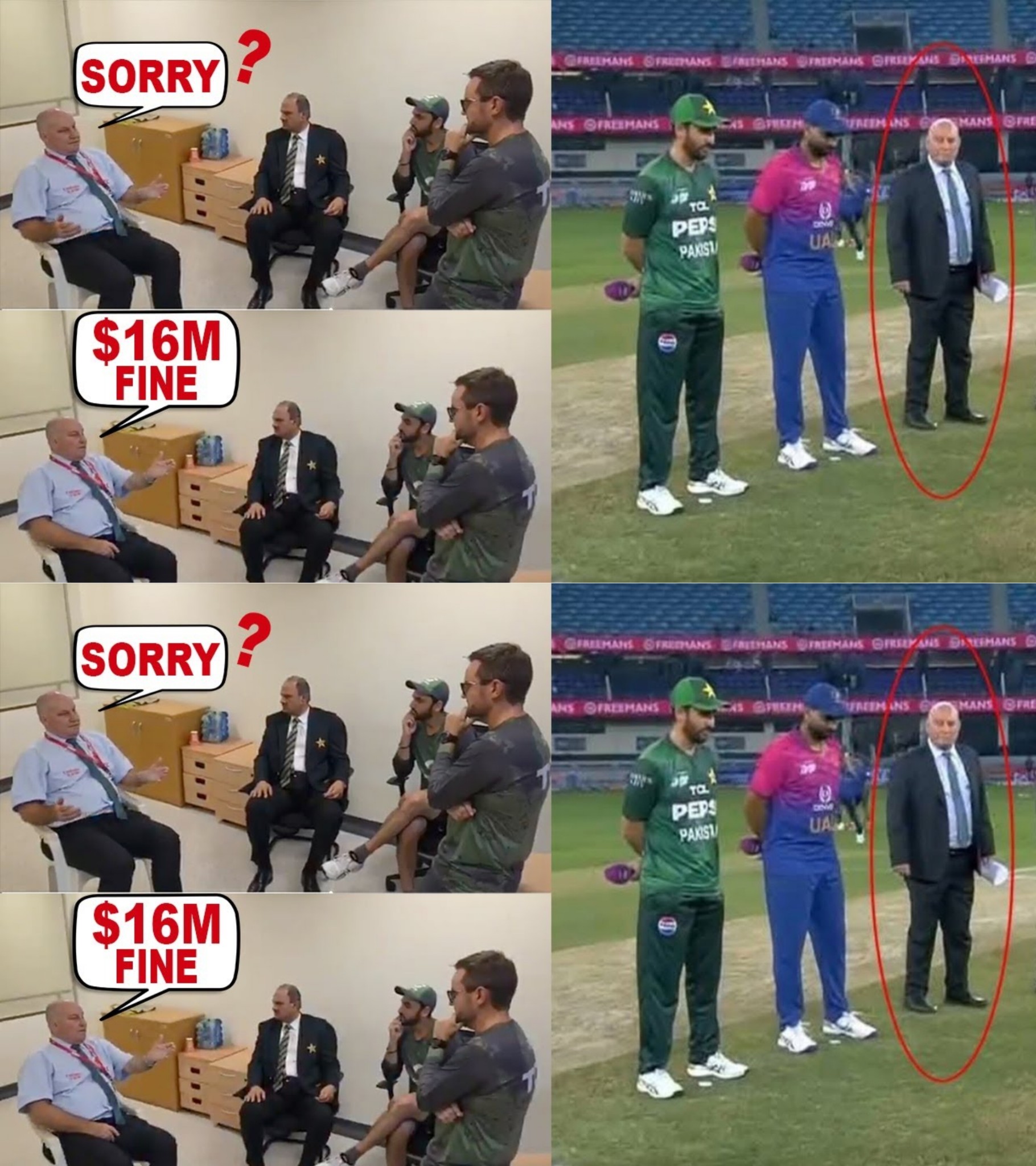 Titanium - Pakistan Team Boycott Drama, $16M Fine or Sorry What Said ...