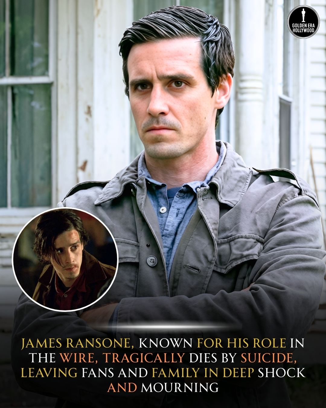 Golden - James Ransone, the talented actor best known for his portrayal ...