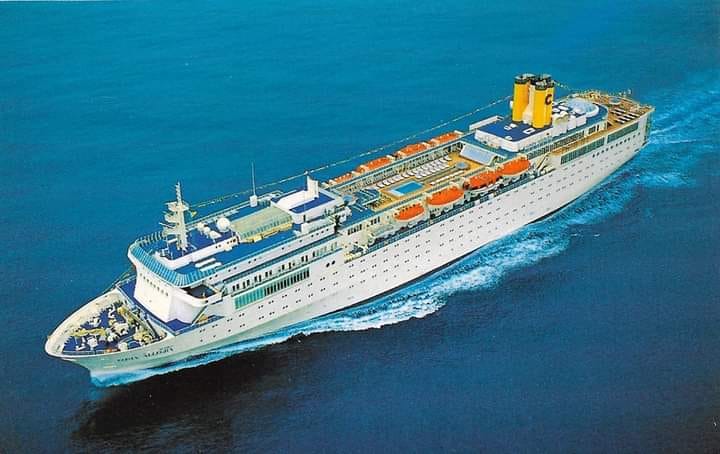 Travels - COSTA ALLEGRA, 1996... This ship, now long since gone, was a ...