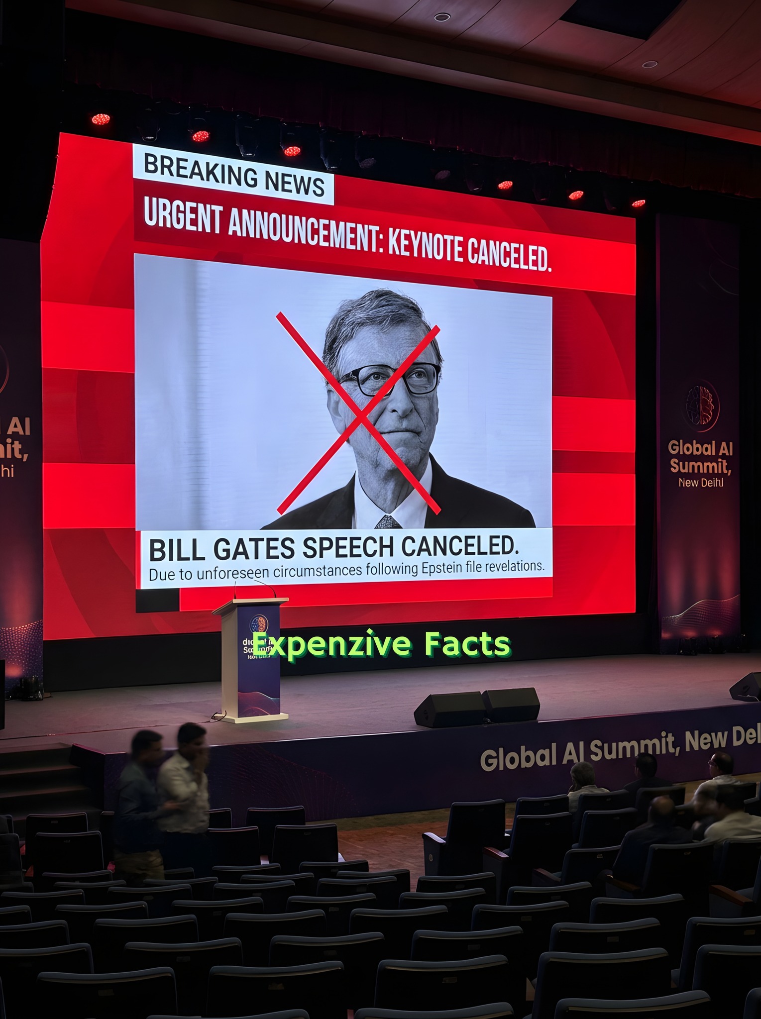 Expenzive Facts - BREAKING 🅱️ Bill Gates has CANCELED his... | Facebook