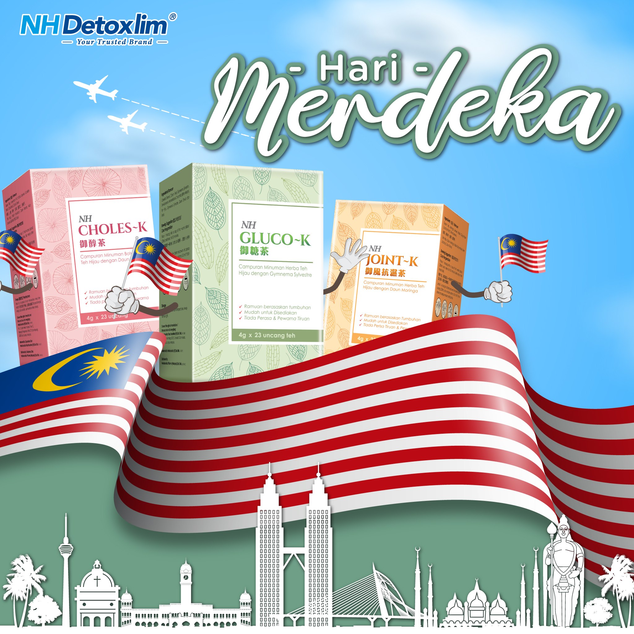Merdeka ️ Merdeka ️Merdeka ️... - NH Health Tea Series