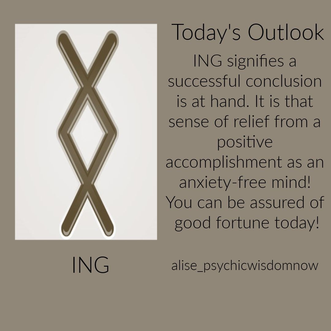 #ING #INGWAZ #runes #vikings #viking... - Psychic Wisdom Now