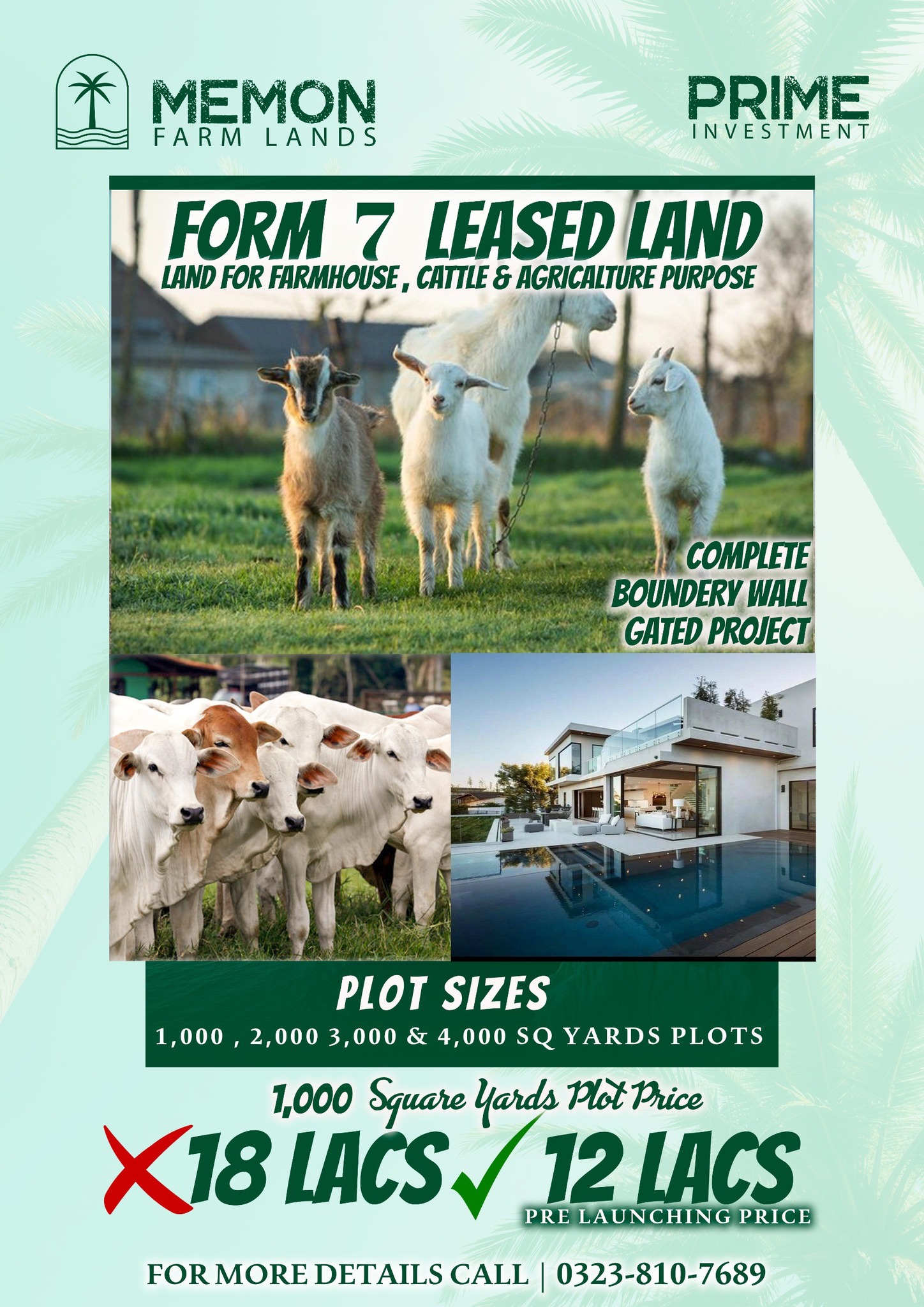 Lands For FarmHouses