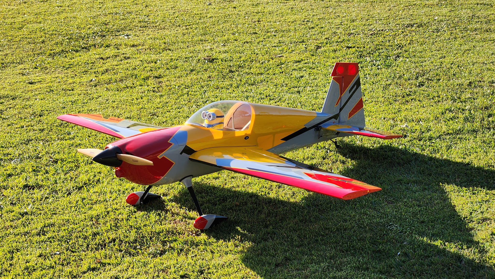 Maiden Flight of 70 Inch Slick 580 Plane
