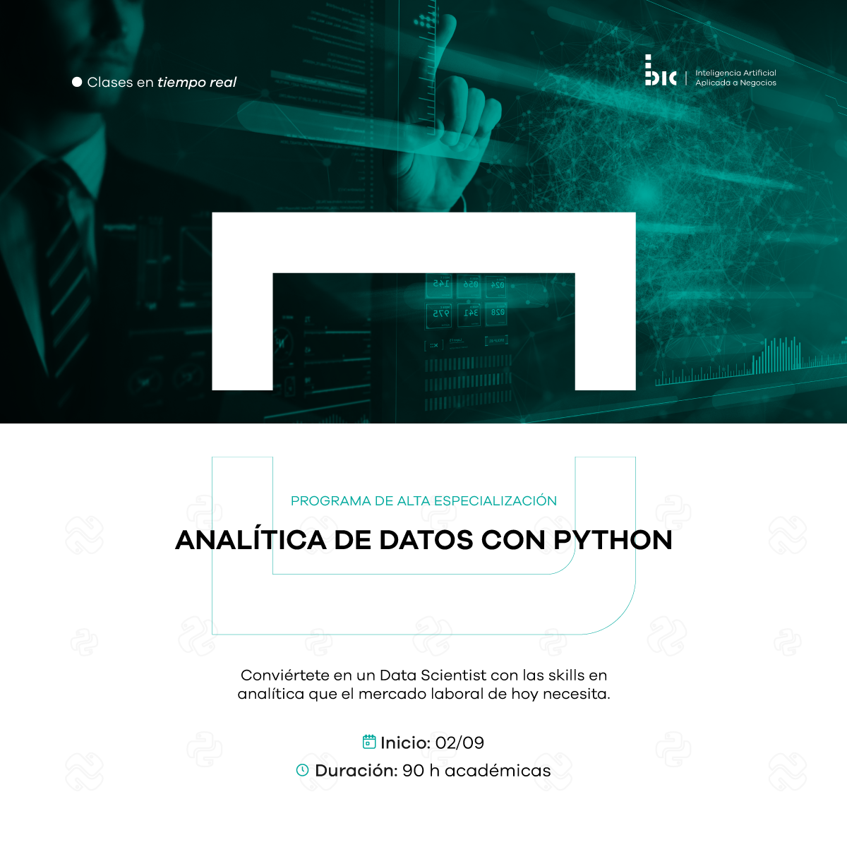 💡Usando Python, aprende a... - Business Insight Center | Facebook