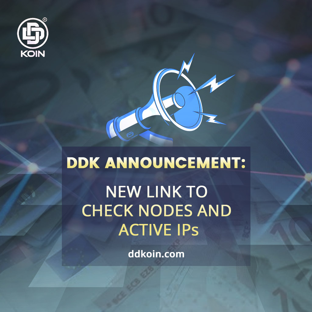 DDKoin_Official - DDK has made new links to check nodes... | Facebook
