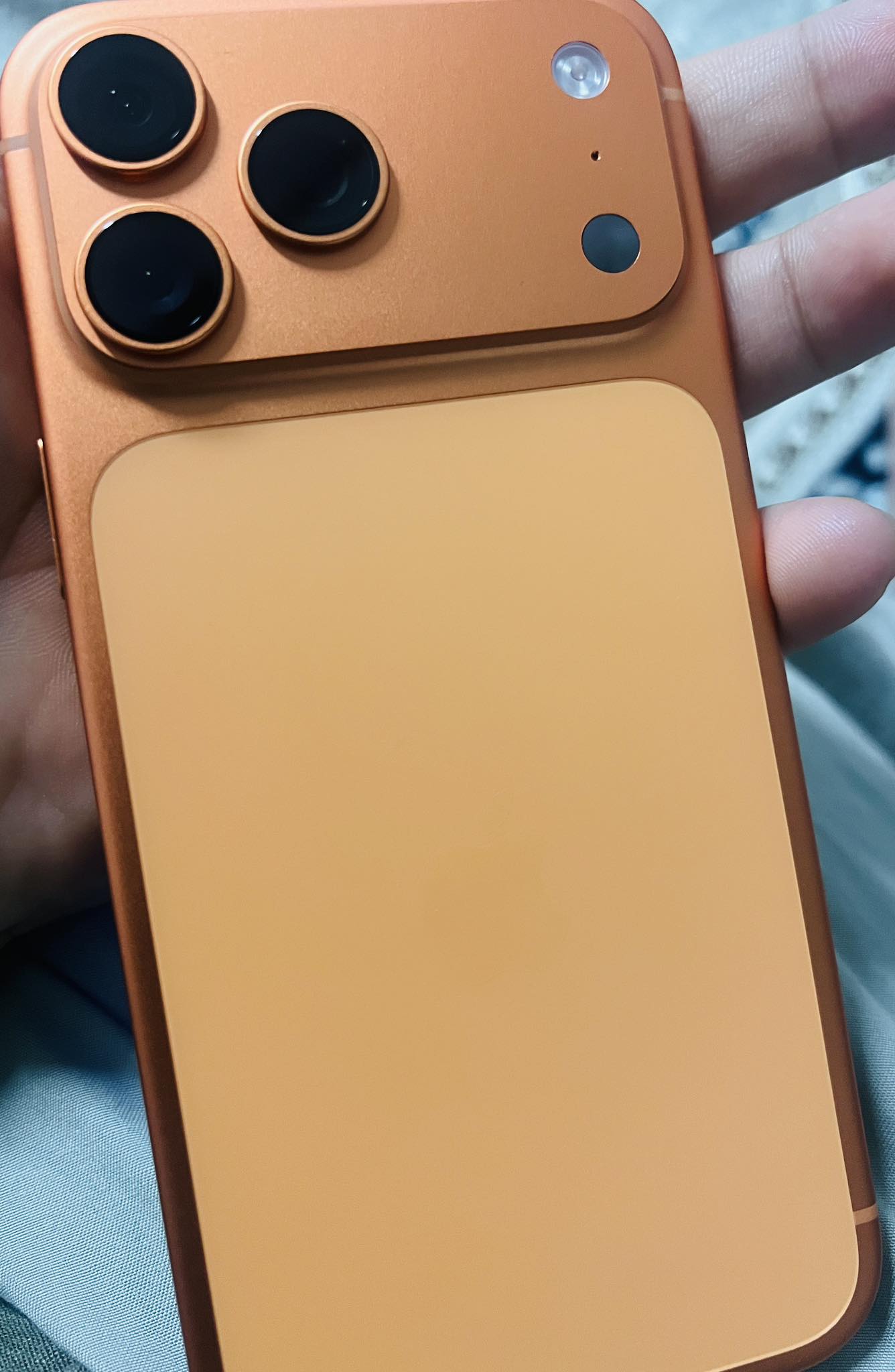 The Cosmic Orange iPhone 17 Pro is getting it