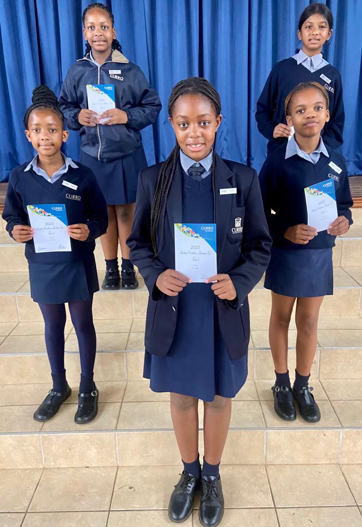 Congratulations to our Top 5 learners .... - Curro Roodeplaat | Facebook
