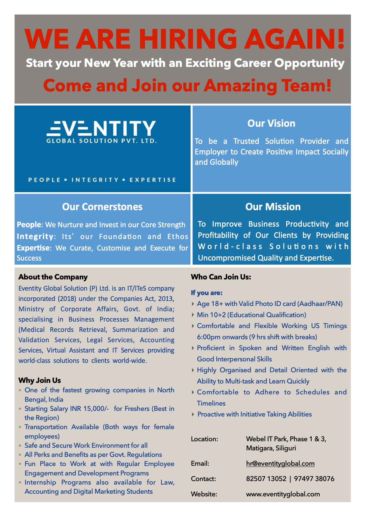 Eventity Global Solution Pvt. Ltd.