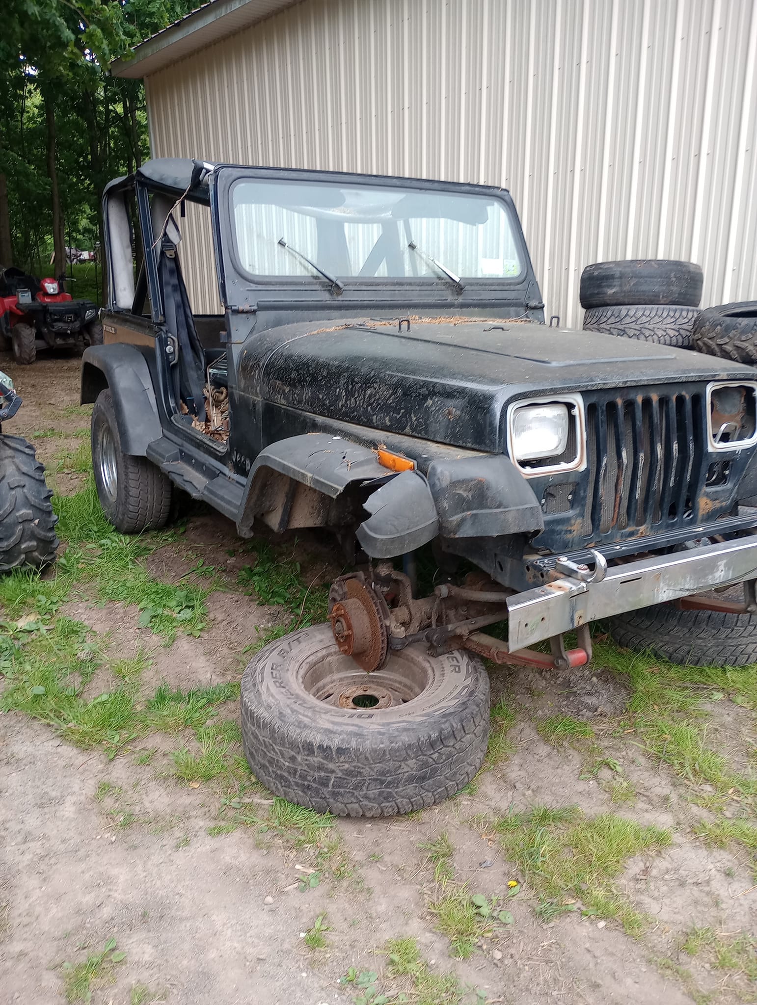 Plastic Aero End Caps for 2007-2018 Wrangler JK