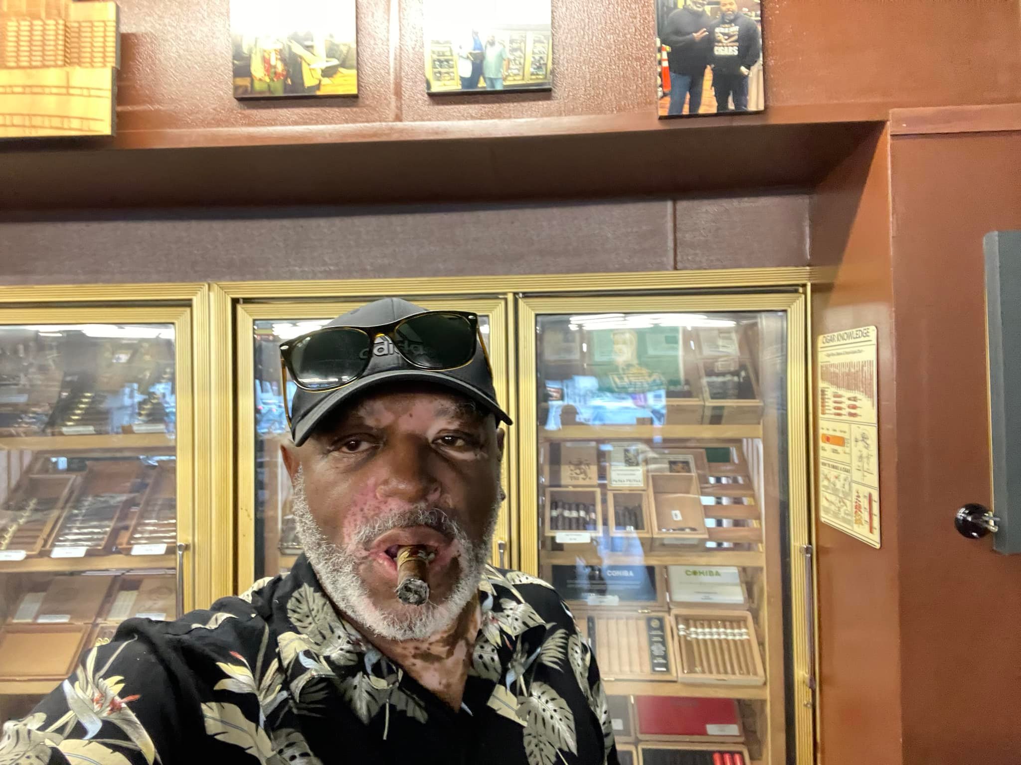 Cigar selection at RVA Tobacco Lounge in Richmond