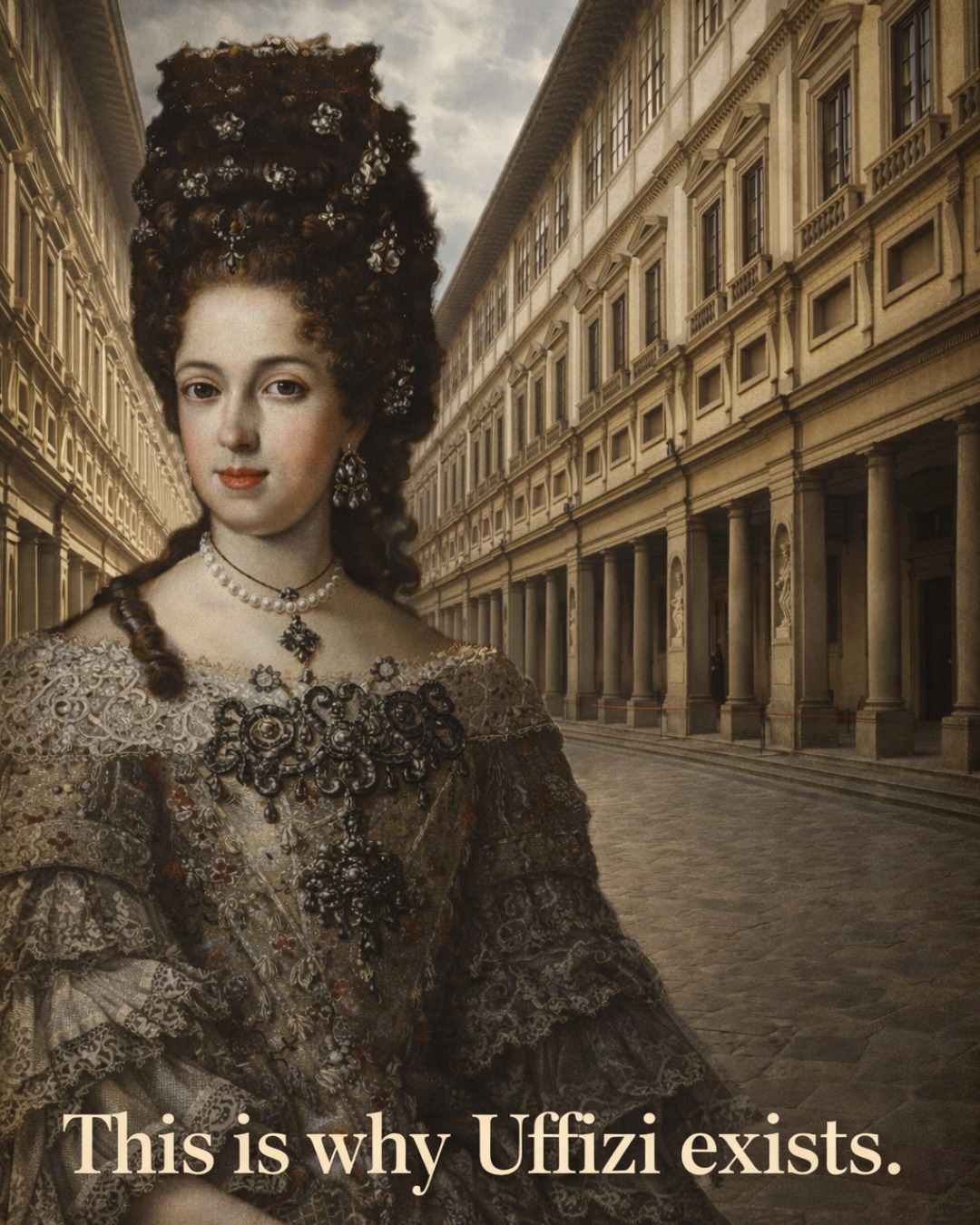 Florence - I'm Anna Maria Luisa de' Medici. I was the last of my family ...