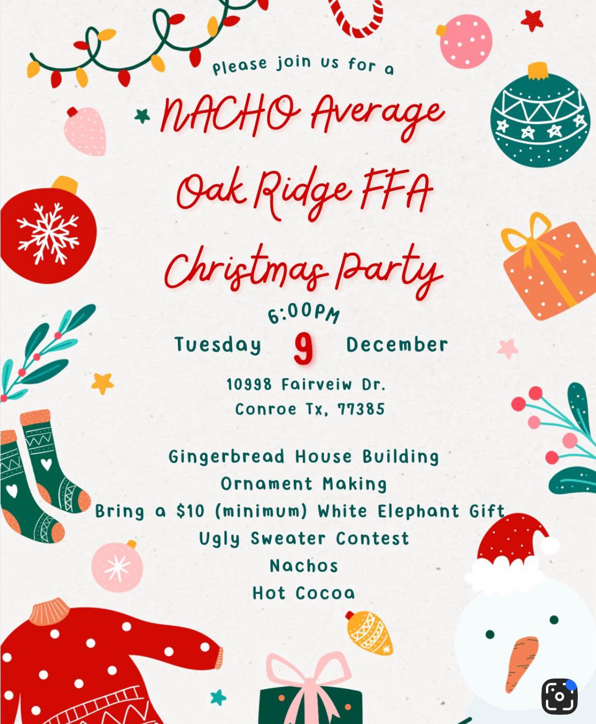 Oak Ridge FFA Booster Club | Oak Ridge North TX
