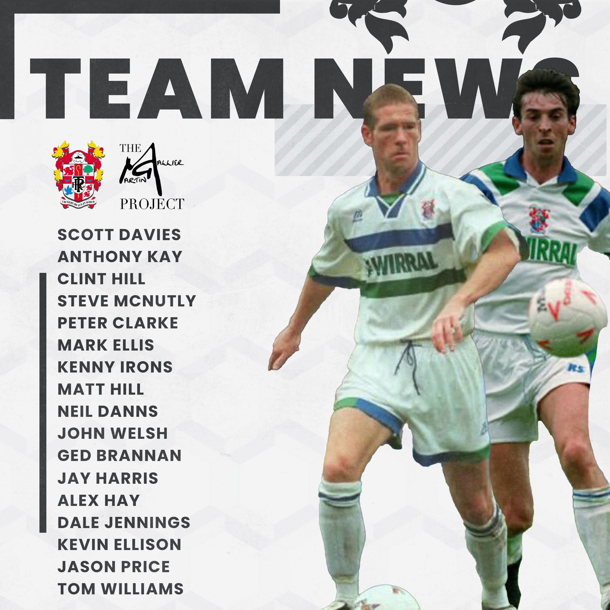 Tranmere - 👏 Here’s your Tranmere Rovers Legend’s squad, managed by ...