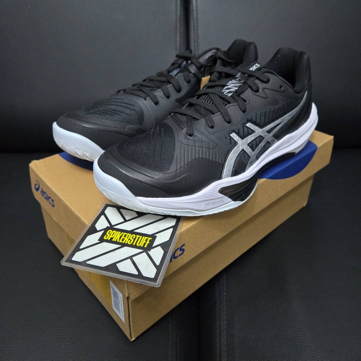 Asics Sky Elite FF 3 Black / Pure Silver ?? #spikerstuffph 