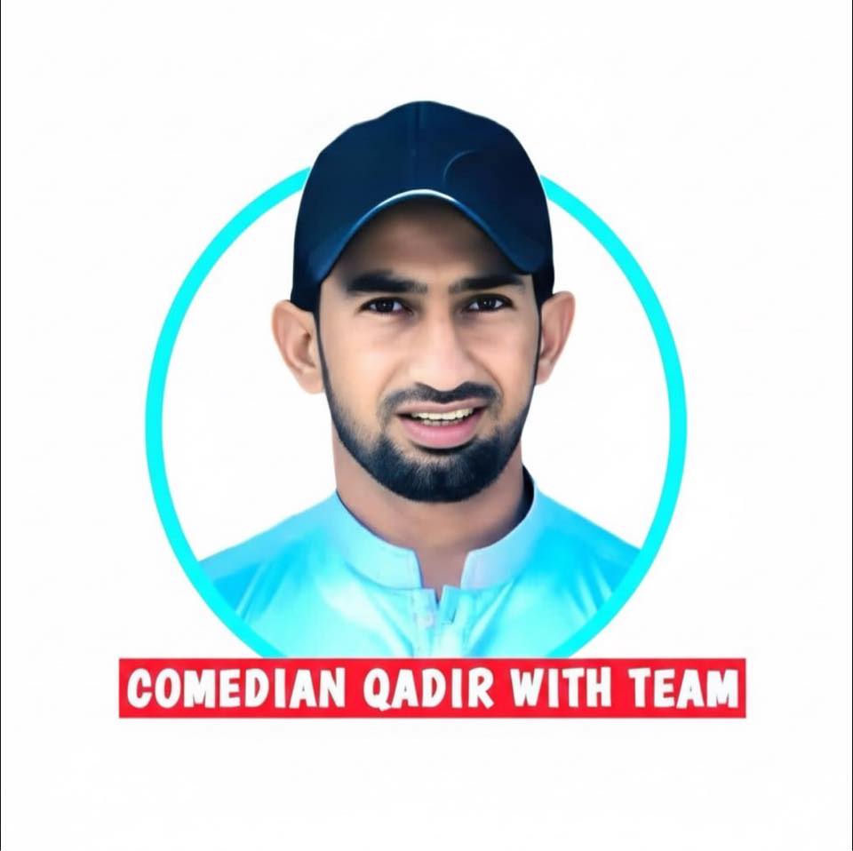 Comedian Qadir with team