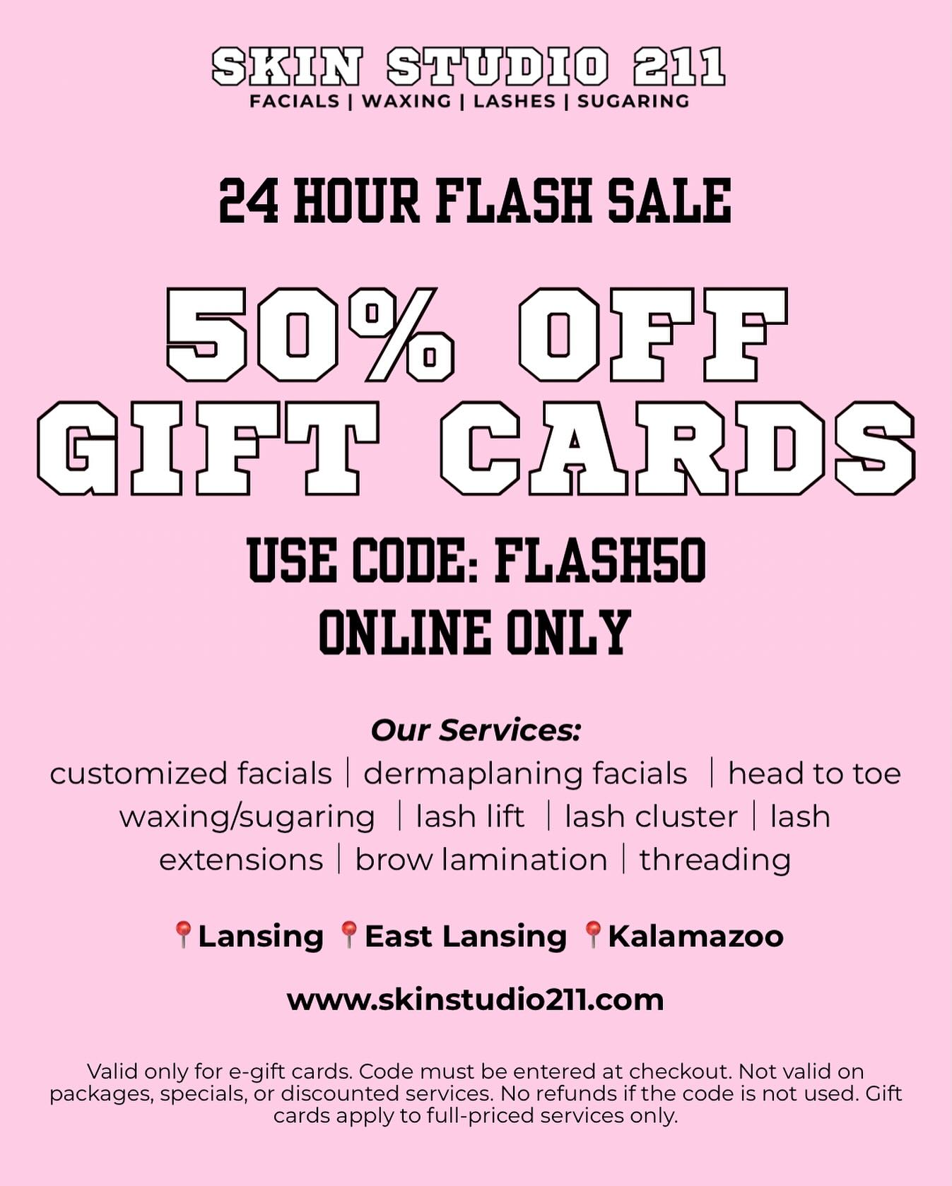 Skin - We don’t run discounts on services. We don’t play with our value ...