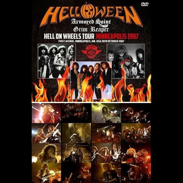 HELLOWEEN, ARMORED SAINT and GRIM REAPER - Hell On Wheels Tour in