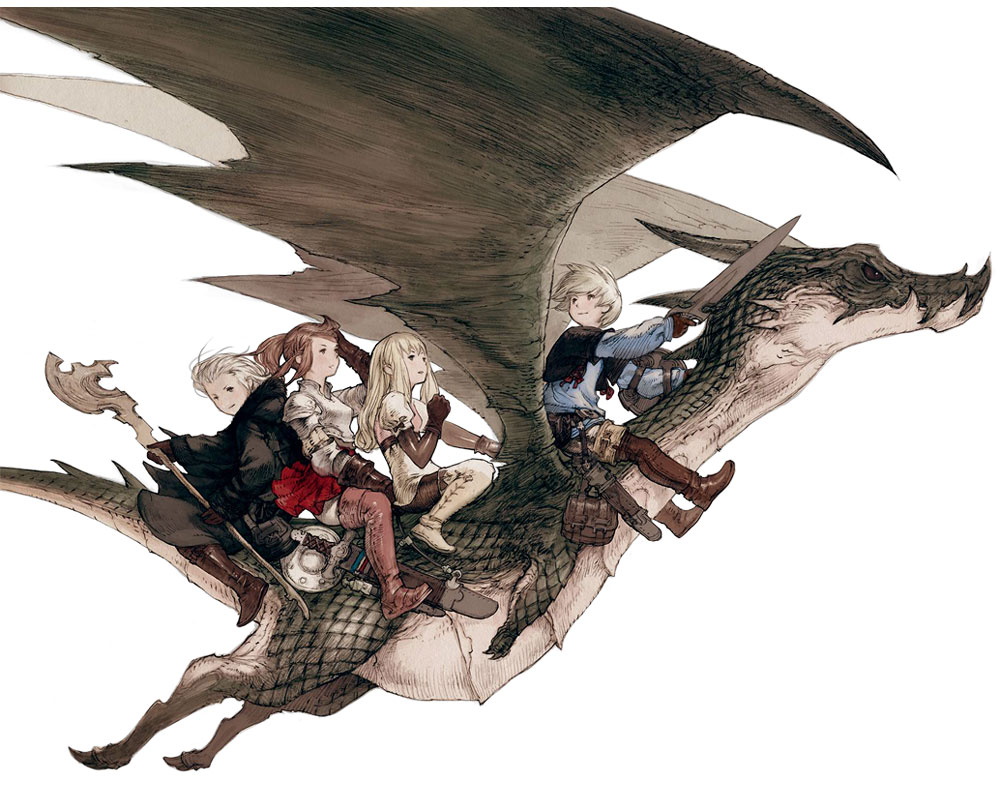 The art of Final Fantasy: The 4 Heroes of Light (2009) -