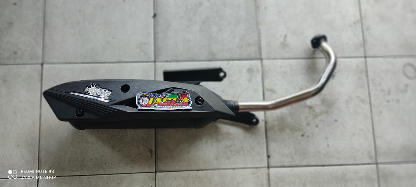 Sun Racing Silent Killer Pipe for Mio Sporty, Mio Soul-I 125/Mio-I 125 ...