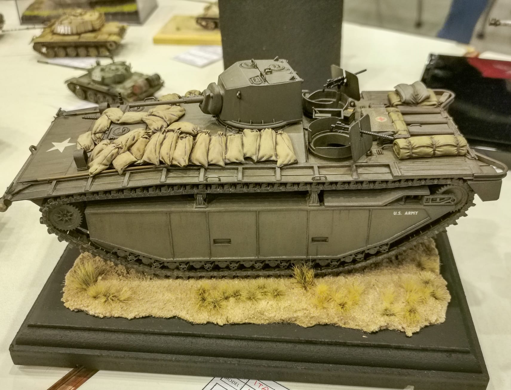 From Metin Sönmez : LVT(A)1 Allıgator 1:35 scale Send your Italeri