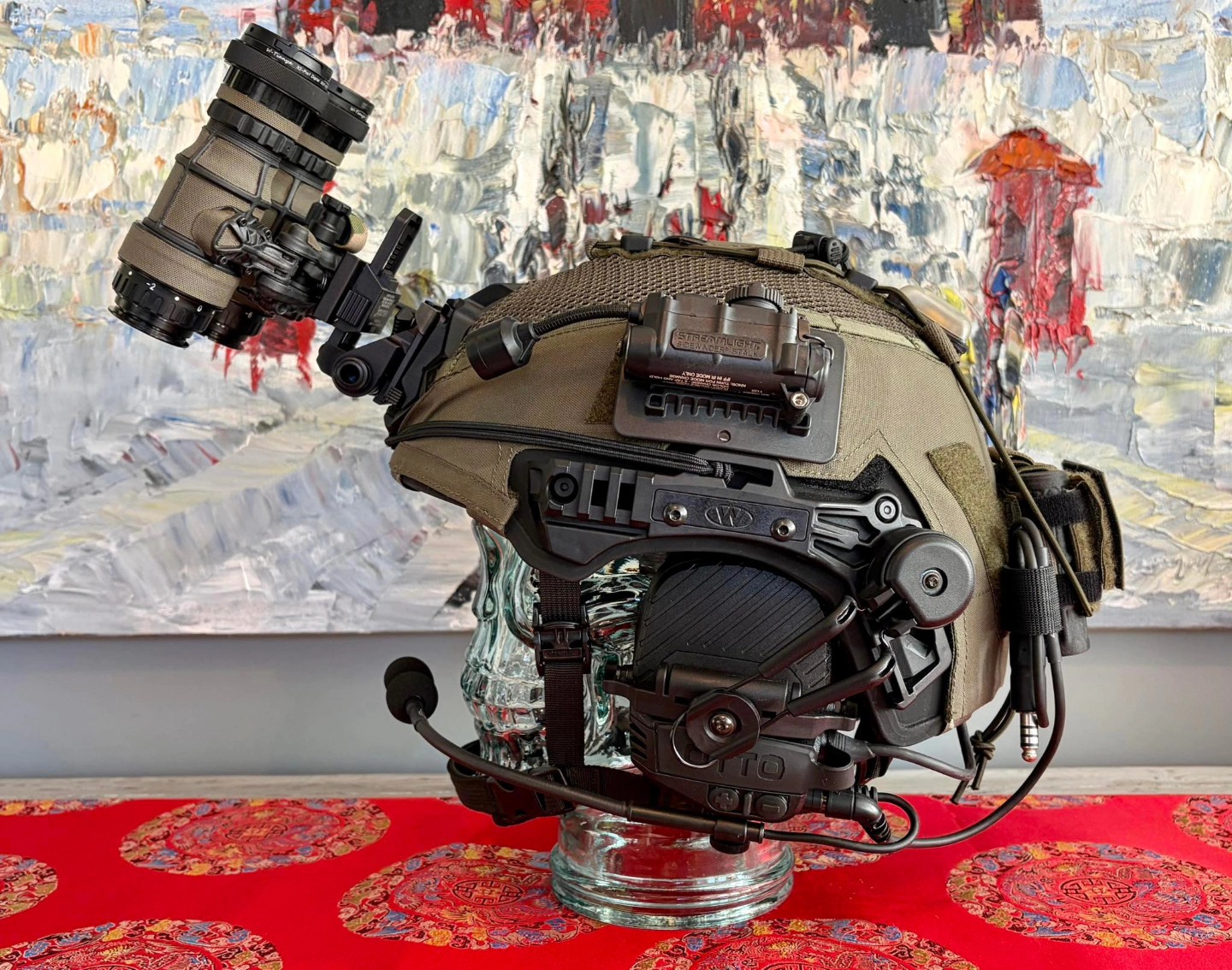 Team Wendy Exfil LTP helmet with 3.0 rails Like ??Save ?Share 