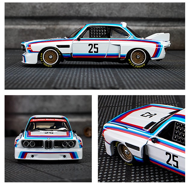 Hot Wheels Elite BMW 3.0 CSL race car model