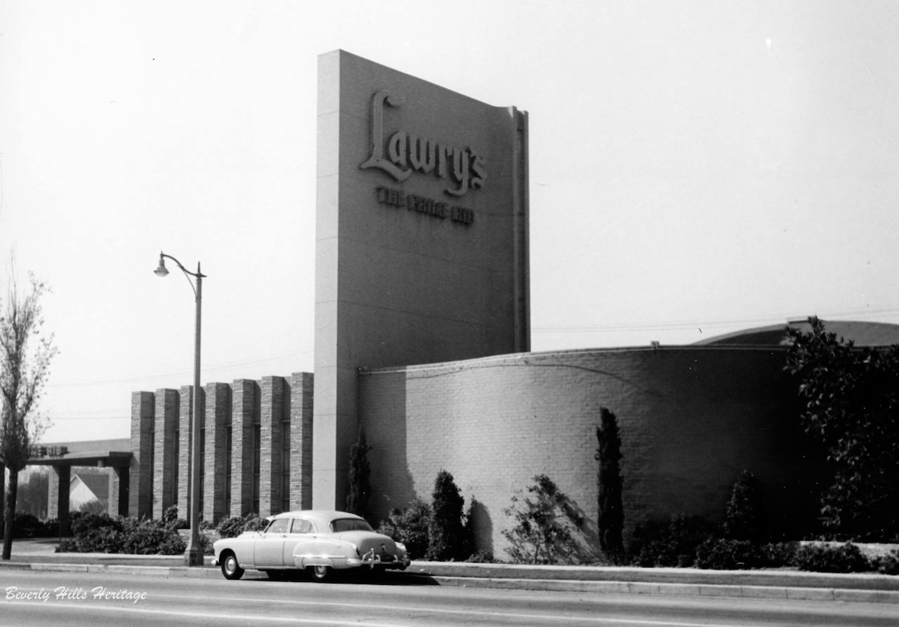 The original location of Lawry's... - Beverly Hills Heritage | Facebook