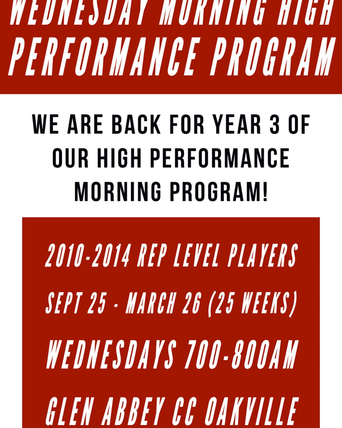 Rob Ricci Player Development Inc. | Georgetown ON