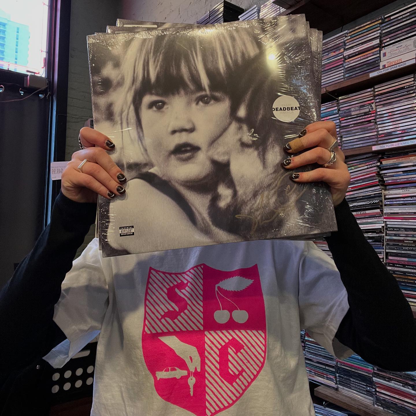 Signed Tame Impala Deadbeat records available in-store at Lilliput 