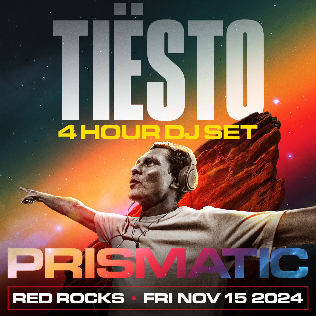 NEW SHOW: Tiësto makes... - Red Rocks Park and Amphitheatre | Facebook