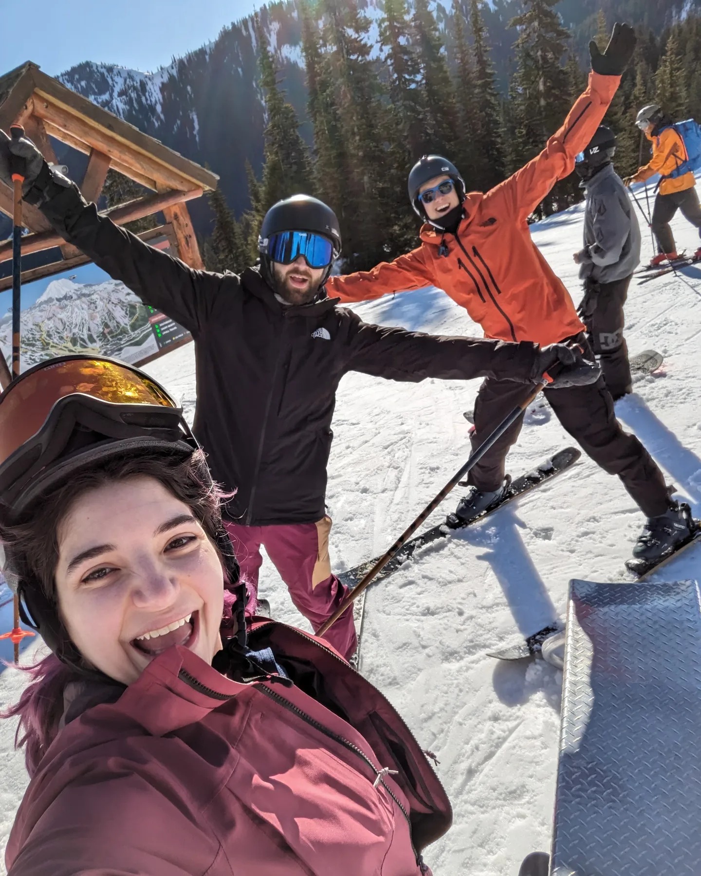 Therapeutic - Carving turns with grins as wide as the mountain vista! ⛷ ...