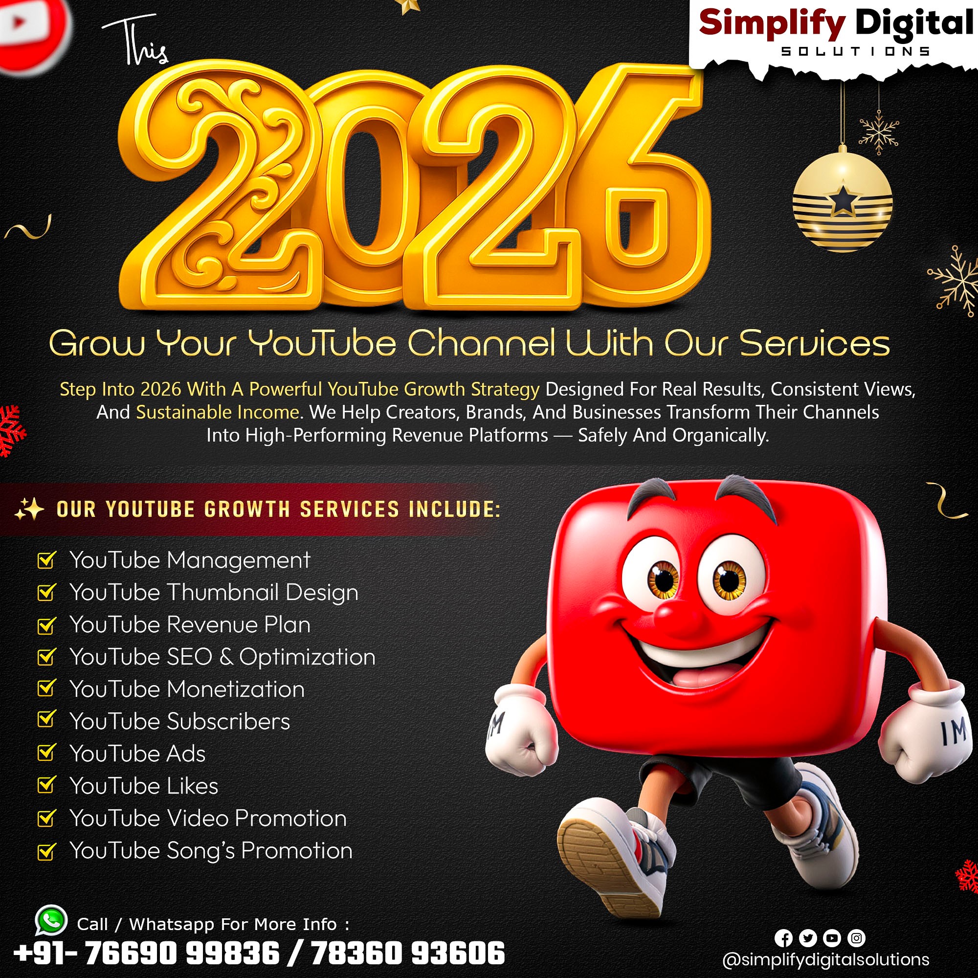 Simplify - 100% Real, Organic And Guarantee 𝗬𝗢𝗨𝗧𝗨𝗕𝗘 𝗦𝗜𝗟𝗩𝗘𝗥 𝗣𝗟𝗔𝗬 𝗕𝗨𝗧𝗧𝗢𝗡 ...