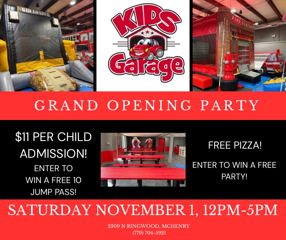 Grand Opening Saturday November 1st!